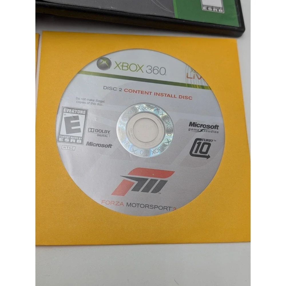 Forza Motorsport 3 (Microsoft Xbox 360, 2009) - 2 DISCS